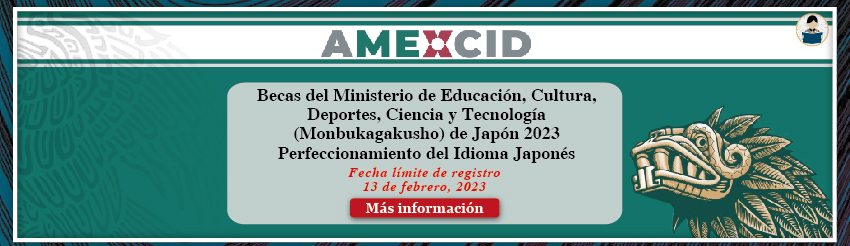 Becas del Gobierno de Japón (Monbukagakusho) - Perfeccionamiento del idioma japonés 2023
